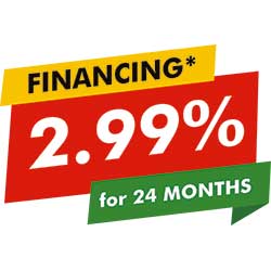 Financing - 2.99% for 24 Months